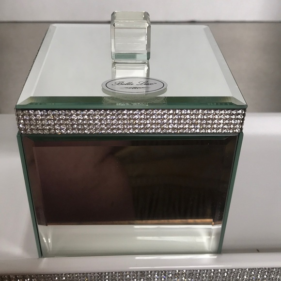 Bella Lux Bath Nwt Bella Lux Mirrored Bathroom Vanity Box Poshmark